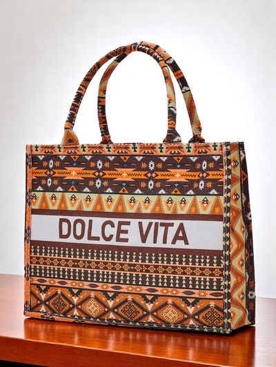 Royalfashion Platnena torba Dolce Vita Mood
