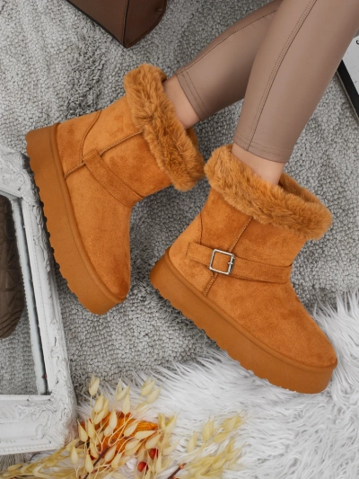 Royalfashion Kratki ženski škornji a'la snežni škornji Myrelle