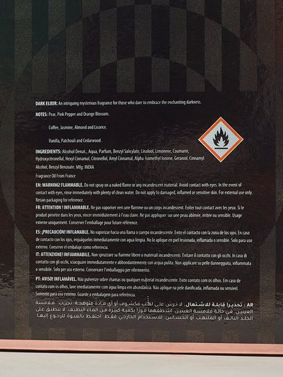 Navdihnjen Eau de Parfum za ženske Dark Elixir