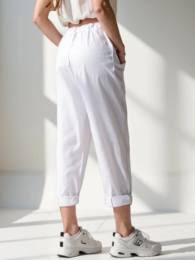 Royalfashion Ženske harem hlače iz viskoze