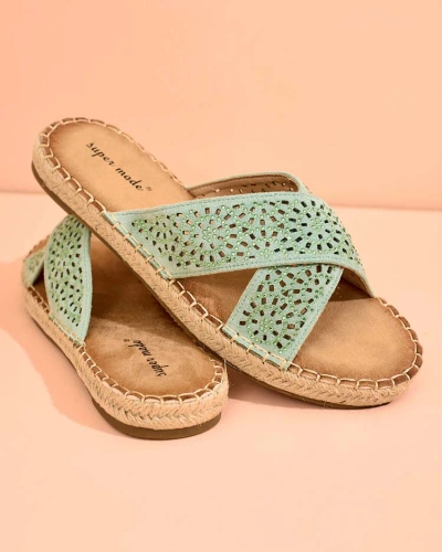 Royalfashion Ženske japonke Tivona z ravnim podplatom