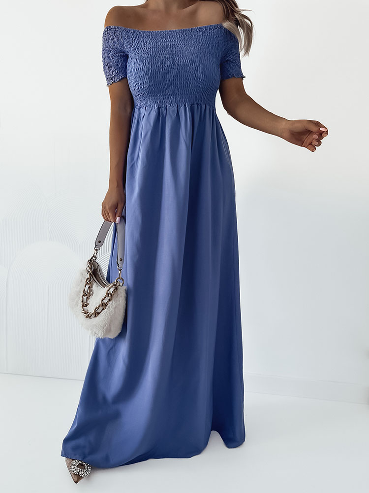 Royalfashion Ženska midi obleka a'la hiszpanka