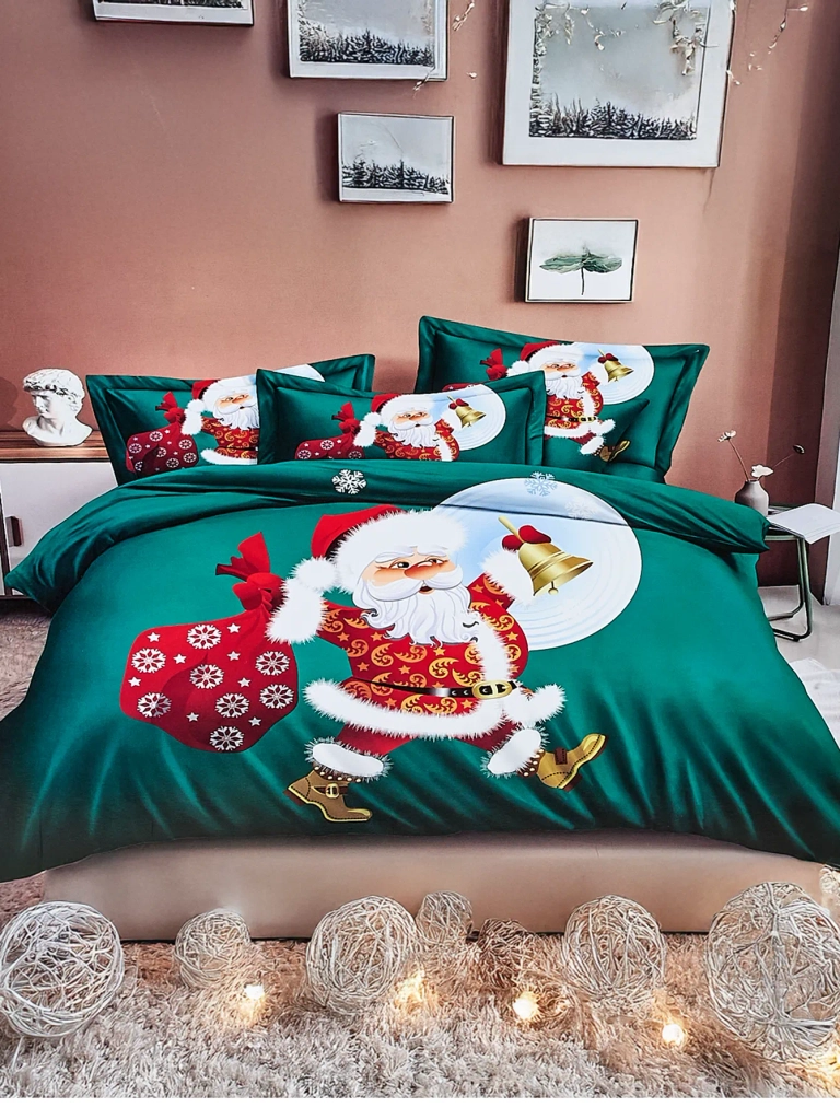 Royalfashion Božićno posteljina 160x200 set 3-DIJELNI