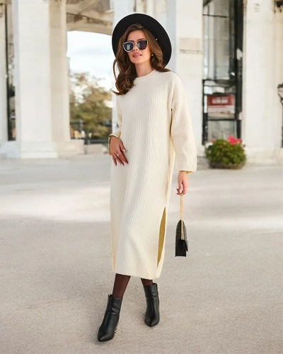 Royalfashion Duga džemper haljina za žene
