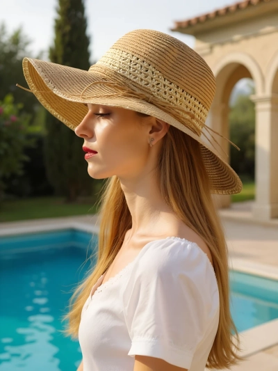 Royalfashion Ženski slamnik Serelina