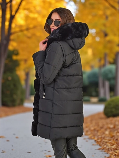 Royalfashion Ženska jakna s odvojivim rukavima