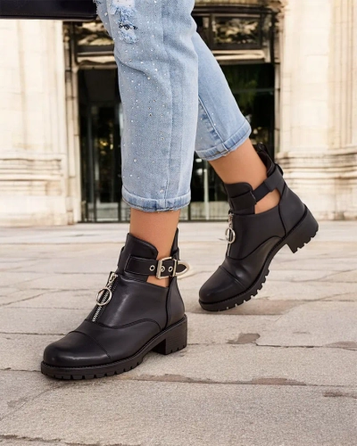 Royalfashion Ċrieti ankle tal-passi tal-punent tip Komoves