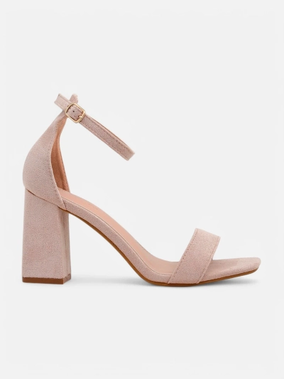 Royalfashion Ženske sandale iz ekološke sued kože Qwadrat