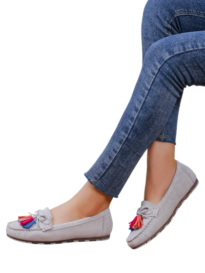 Royalfashion Ženski eco suede mokasini Zimmid