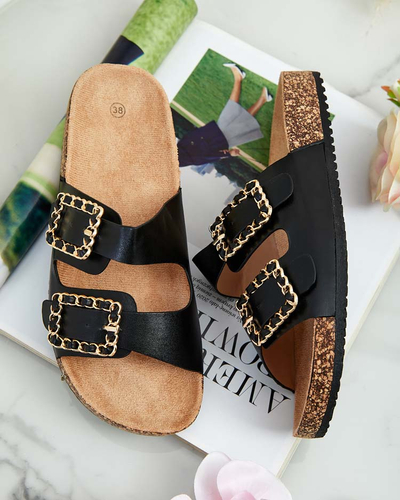 Royalfashion Ženske japonke z zaponkami Monenas