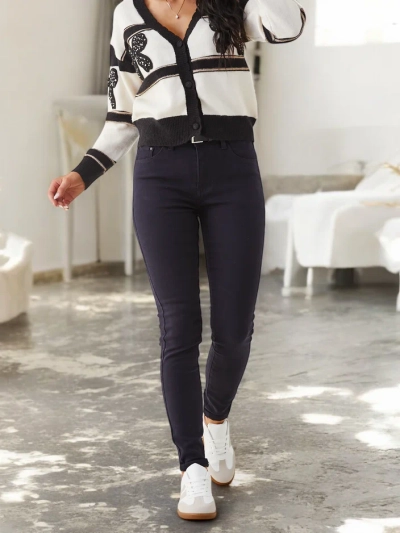Royalfashion Ženske bombažne skinny jeans