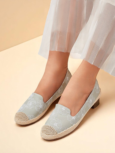 Kraljevski stil Ženske espadrile BlossomSteps