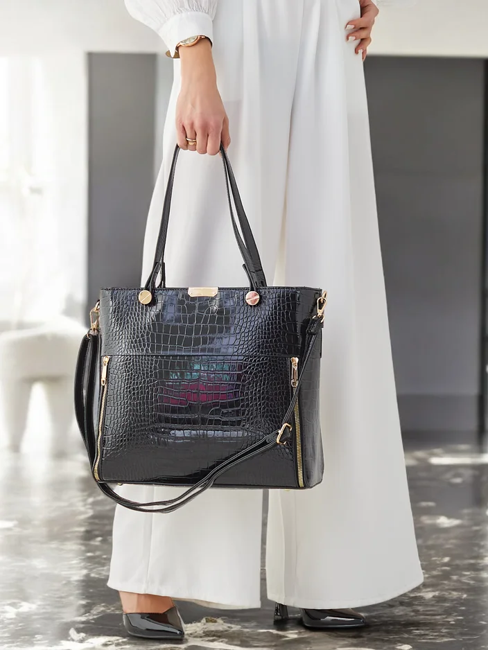 Royalfashion Sijajna ženska torba z embosiranjem