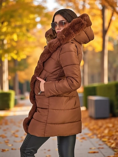 Royalfashion Ženska jakna s odstranljivimi rokavi