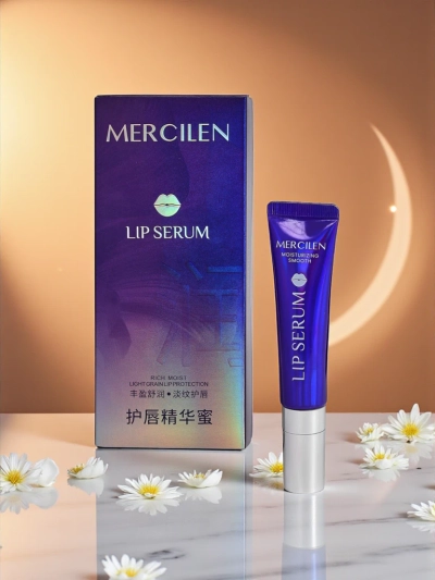 Mercilen Aurora – Serum za ustnice z oljem Helianthus Nuvis, izjemna vlažnost