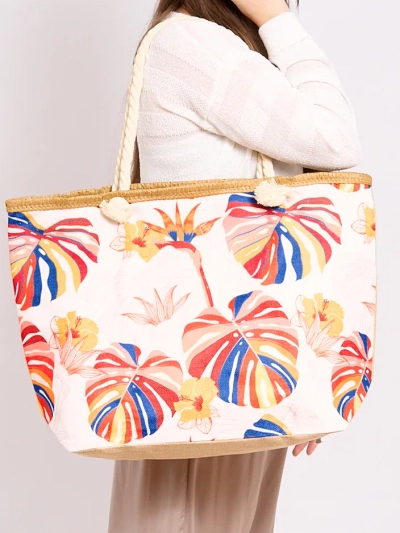 Royalfashion Velika platnena torba s printom