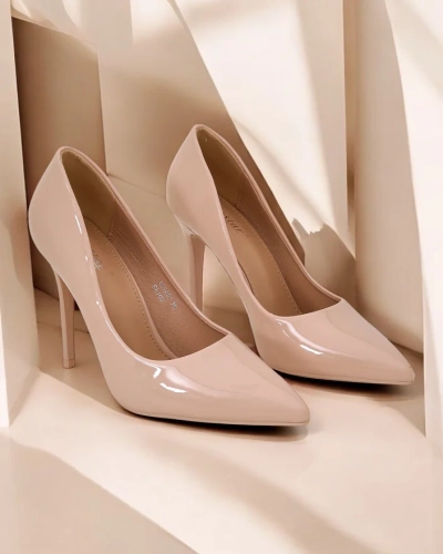 Royalfashion Ženski klasični šiljasti stiletto čevlji Dofenis
