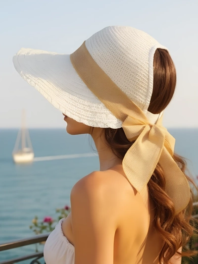Royalfashion Ženski slamnik Mira Flare