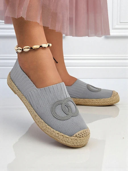 Ženske espadrile Callista Verde – semiš, ravna peta, zelene