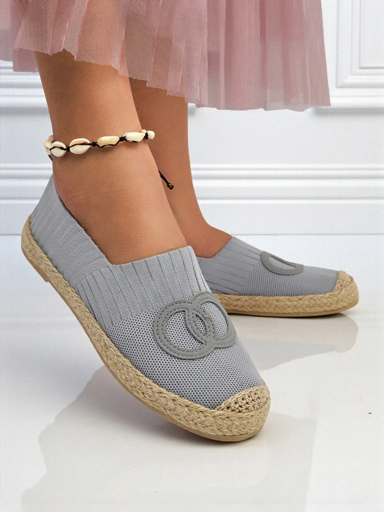 Ženske espadrile Callista Verde – semiš, ravna peta, zelene