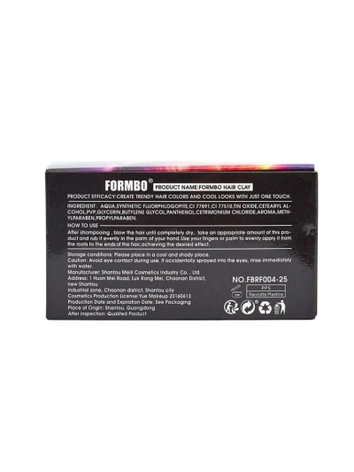 Formbo Azzurro Argus – glina za lase barva modra, stilizacija Fashion