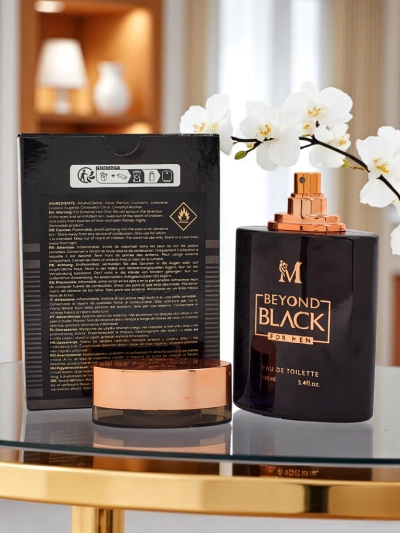 Moška parfumska voda Beyond Black, navdihnjena