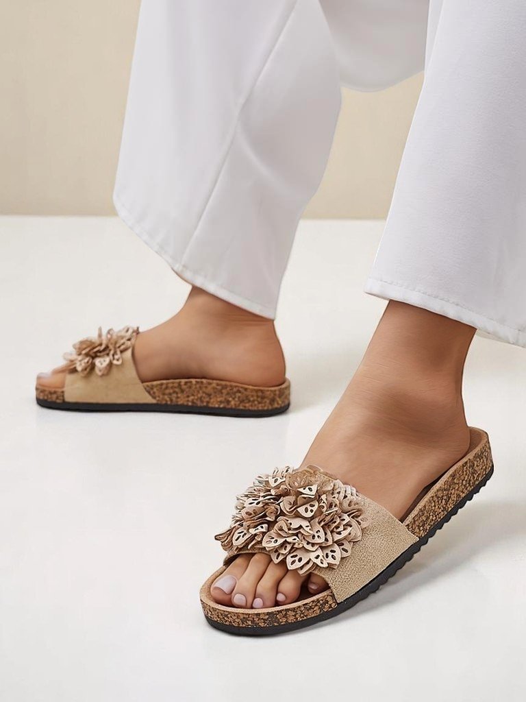 Royalfashion ženske sandale s cvetjem Occes