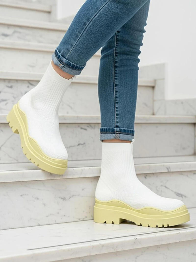 Eleganten Ženski Čevelj Limeta v Vintage Stilu