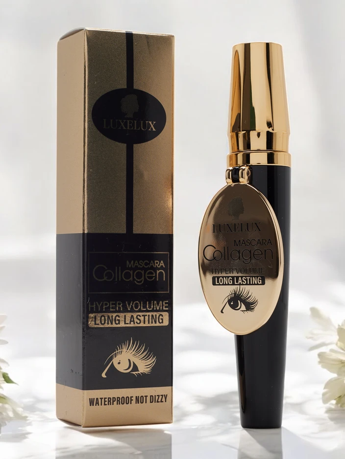 Luxelux Collagen Vodoodporna Mascaras 4,5ml