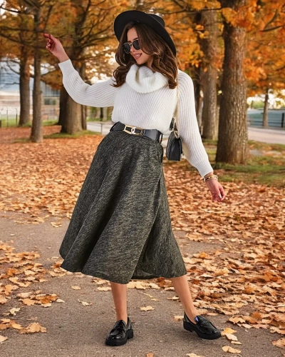 Royalfashion Midi krilo za ženske