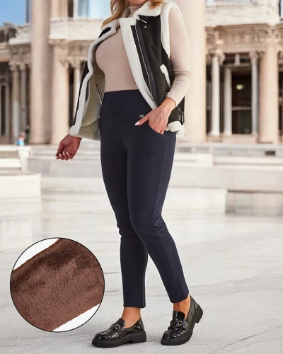 Royalfashion Ženske izolirane hlače tregings PLUS SIZE
