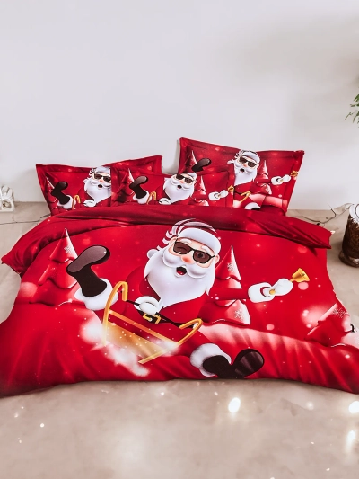 Royalfashion Božična posteljnina 160x200 komplet 3-DELNI