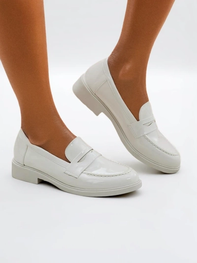 Royalfashion Ženske lakirane loafers Aylay