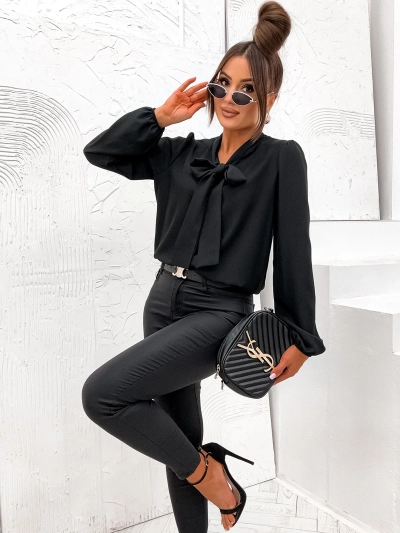 Royalfashion Ženska bluza s mašnom