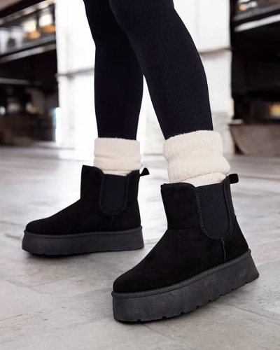 Royalfashion Ženski kratki škornji Nomas a'la snow boots