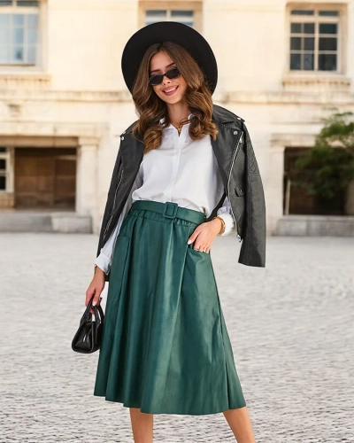 Royalfashion Ženska midi krila VELIČINA PLUS