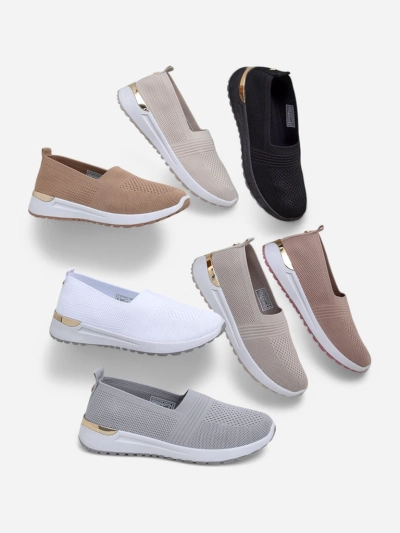 Ženske slip-on čevlje Royalfashion Fabric Perfeti