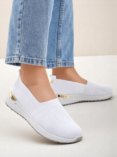 Royalfashion Ženske tkaninske slip-on čevlje Perfeti