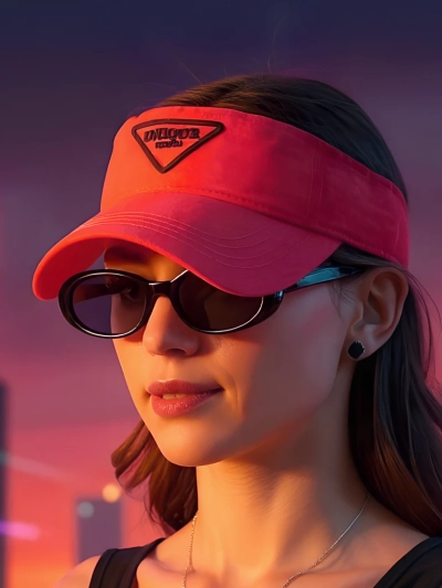 Royalfashion Neon Glow Sončni Vizir