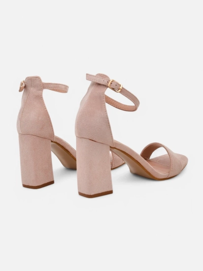 Royalfashion Ženske sandale iz ekološke sued kože Qwadrat