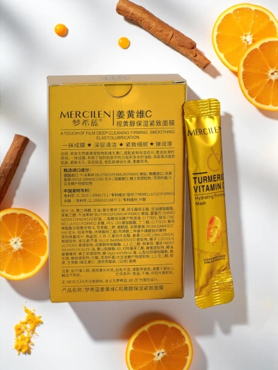 Aurelia Vita Hydrating Maska s Kurkumo in Vitaminom C Mercilen 25ml