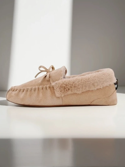 Royalfashion Ženske mokasine z krznom Ahtikes