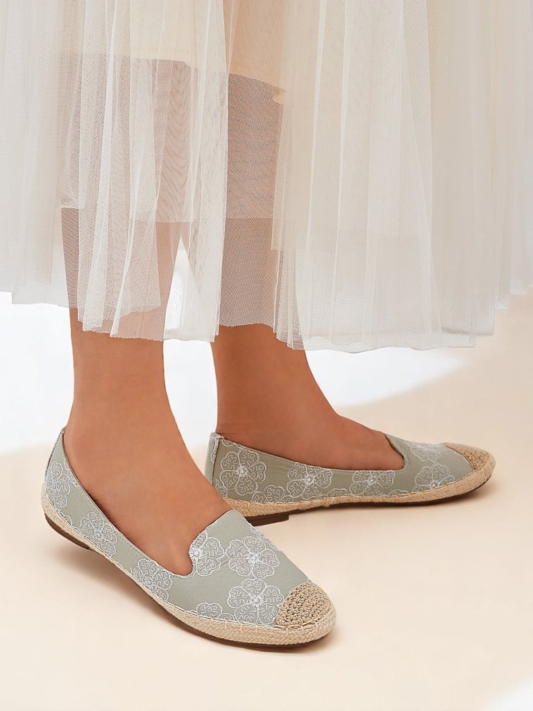 Kraljevski stil Ženske espadrile BlossomSteps