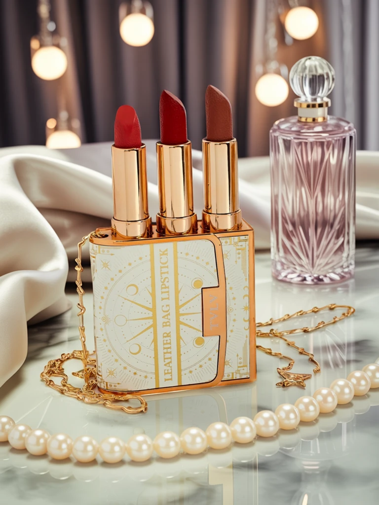 Aphrodite Aurora Luxe – Elegantni usnjeni etui s triom šmink 2,5/10ml Amalfi
