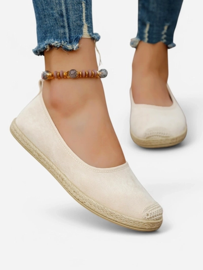 Royalfashion Ženske ekološke semiš espadrile Aroles