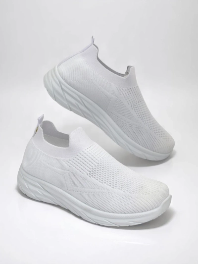 Royalfashion Ženske sportske tenisice na navlačenje Whites