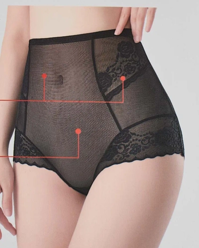 Royalfashion Ženske čipkaste hlačke