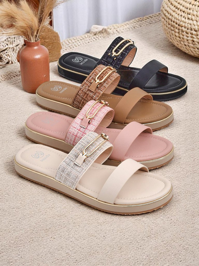 Royalfashion Ženske natikače z ravnim podplatom Mamma