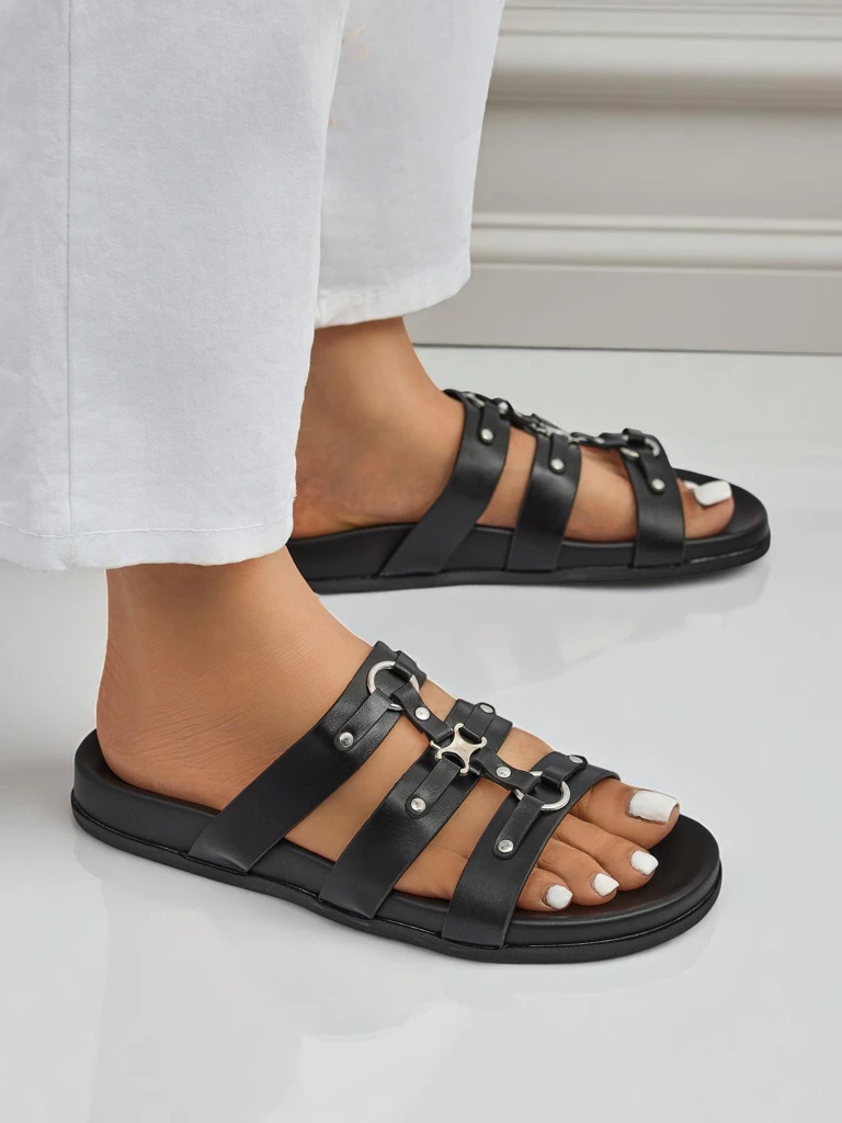 Royalfashion Ženski natikači v rimskem slogu Roma