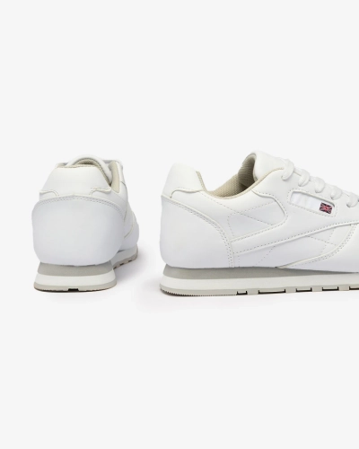 Superge Atelier Bianca - Klasični Beli Ženski Čevlji